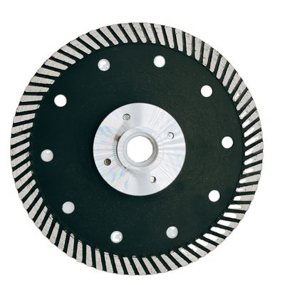 Lâmina de serra de diamante Turbo fina contínua de 115 mm para aplicações de corte e moagem