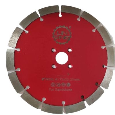Disco de cortador de dentes segmentado para corte seco de nitidez Ferramenta de diamante tijolo de arenito