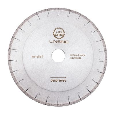 Cores personalizadas 14' 16' Silent J-slot Blade para Dekton Marble Cutting Saw Diamond