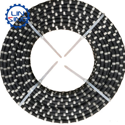 20-40 m2/m Duração de vida D11.5MM Serra de fio de diamante para corte de blocos de mármore e concreto