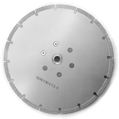 Disco de corte de diamante de boa nitidez para corte de pedra Segmentado de vácuo lâmina de serra de diamante