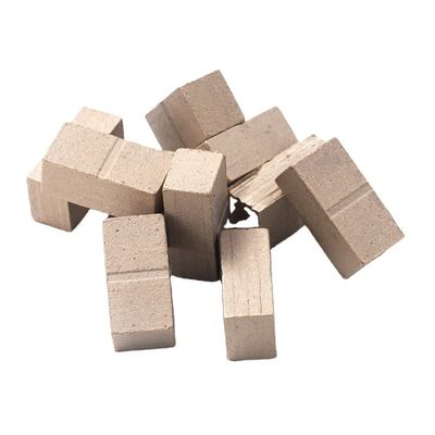 Segmento de corte de mármore amarelo dourado 24*8*10mm camada de sanduíche ponta de diamante para corte