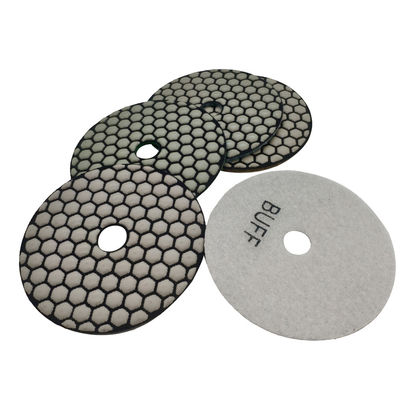 Disco de lixação de diamante flexível seco para máquina de polimento de pedra