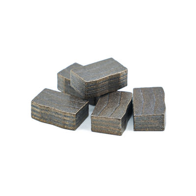 Segmentos de diamantes de pó metálico para corte de basalto Ferramentas de corte de pedra duráveis