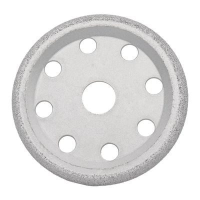 Roda de braçagem a vácuo de resina de diamante em pó metálico para corte de borda de laje de pedra de granito