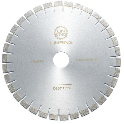Cortar granito feito simples 350mm lâmina de serra de diamante com 40 * 3.2 * 10mm tamanho do segmento