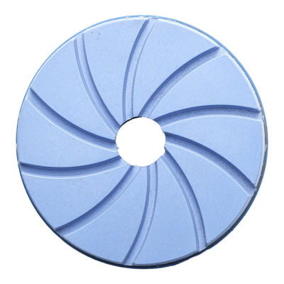 80/100/120/150/180/200/230 mm Pads de polimento de resina de bloqueio de caracol para polimento de bordas de pedra
