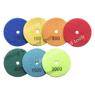 Resina Bond D150MM D180MM Dry Wet Diamond Polishing Pads Grit buff