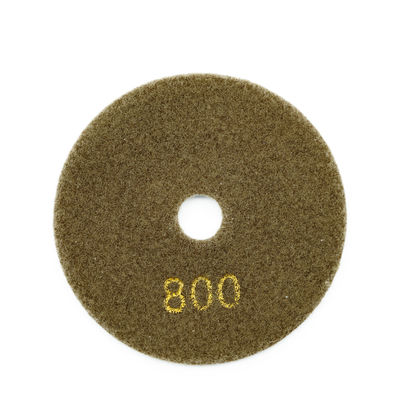 Ferramenta de polimento rápido de diamante Pad de polimento flexível com tecnologia de grãos diferente molhado