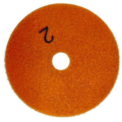 Pedra Abrasivo Flexível 4&quot; Resina Bond 3 Passo Polissagem Pads para Ferramentas de Moagem de Granito