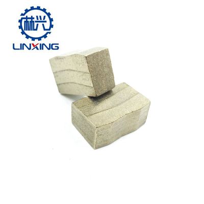 LINXING Segmentos de diamante para corte de granito 900 mm-4200 mm e forma de segmento mais afiada