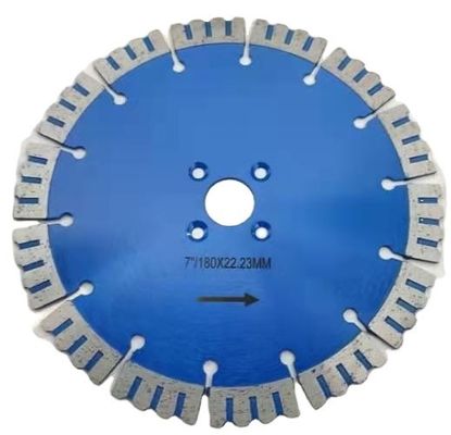 Disco de cortador de lâmina de diamante de 180 mm revestido com Ti para acabamento de pedra vulcânica no México