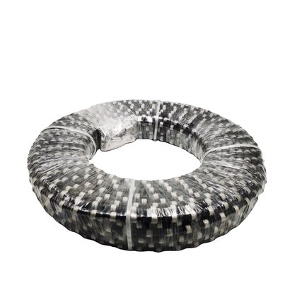 11.5mm Borracha Primavera Diamante Serra de arame para extração de minério de mármore Corte de contas de diamante corda