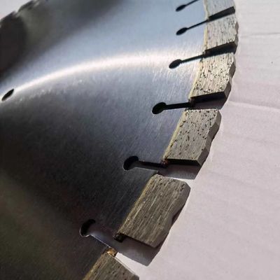 Disco de diamante de dente curto de 400 mm Granito Segmentado Serra de lâmina para disco de lâmina de cortador