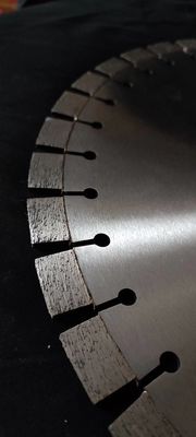 Disco de diamante de dente curto de 400 mm Granito Segmentado Serra de lâmina para disco de lâmina de cortador