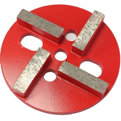 Grinder LINSING Segmentos de diamante para polir pisos de concreto 120 Bloco abrasivo de grão