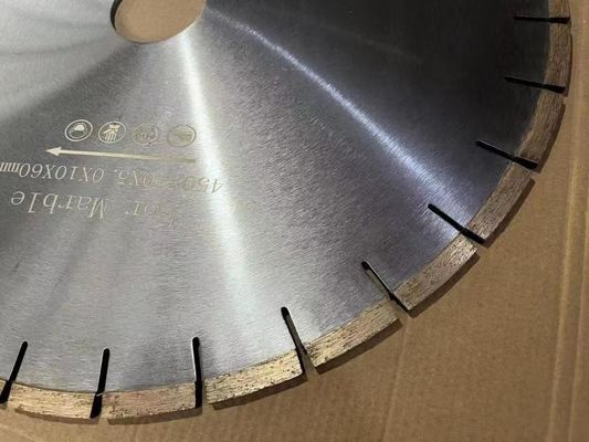 Disco de corte de diamante de mármore de pedra do Paquistão 450mm cortador de ranhura em U 40*5.0*10mm nitidez