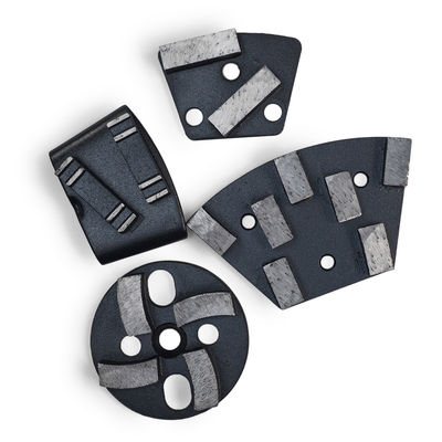 Metal Bond Diamond Polishing Segmentos de flecha dupla para betão polindo Grit 80