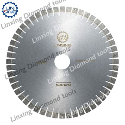 Ferramentas de diamante para cortar azulejos de disco de granito Tamanho do segmento 40*3,2*15mm Diâmetro 350mm