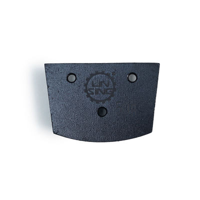 Bloco de polir de segmento de diamante de tipo trapezoide para ferramentas de rectificação de diamantes duplos