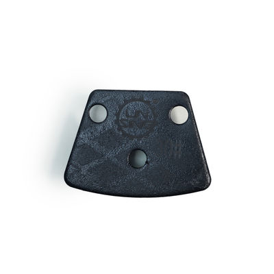 Bloco de polir de segmento de diamante de tipo trapezoide para ferramentas de rectificação de diamantes duplos