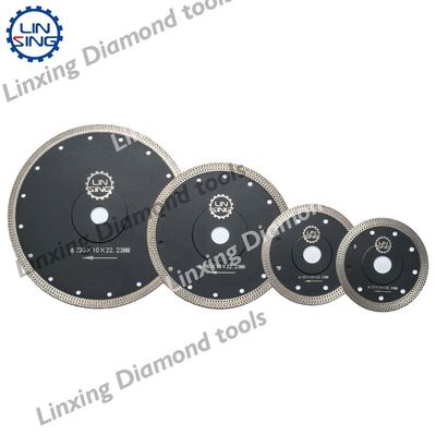 Disco de corte de diamante de 230 mm Ferramentas de corte fino Turbo segmentadas lâmina de serra de diamante 4' 5' 7