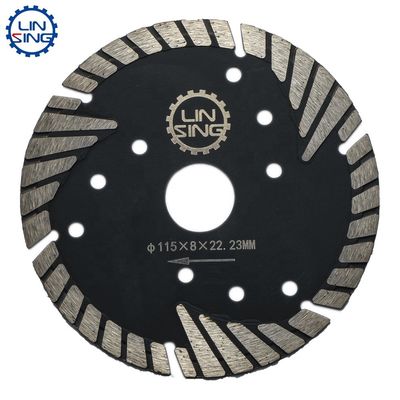 Disco Turbo de segmentação fina de 230 mm T, lâmina de serra de diamante para corte de pedra de mármore