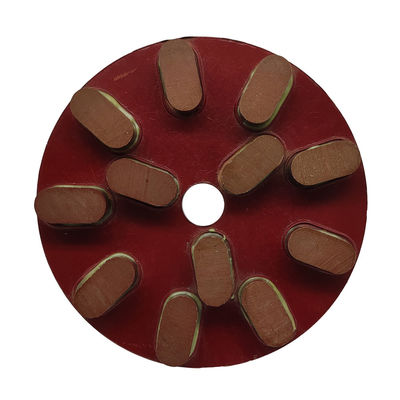 Suporte OBM 8" 10" Placa de moagem de diamantes para grãos de granito 500 800 1000 1500 3000