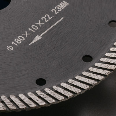 DIY Grau 4.5 polegadas Diamante Turbo Saw Blade para Marmore Granito Cerâmica Betão Asfalto