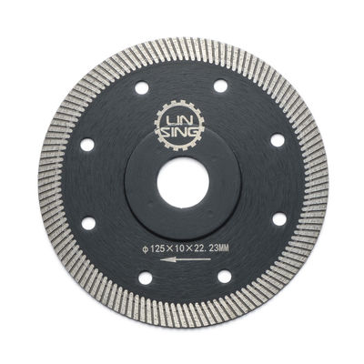 Lâmina de serra turbo-diamante para cortar azulejos de porcelana de granito cerâmica de mármore de pedra