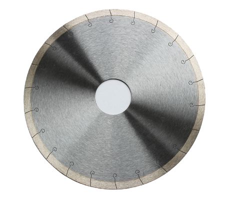 Cores personalizadas Lâmina de serra de gancho de peixe de 350 mm para corte de borda de azulejos de porcelana Cerâmica