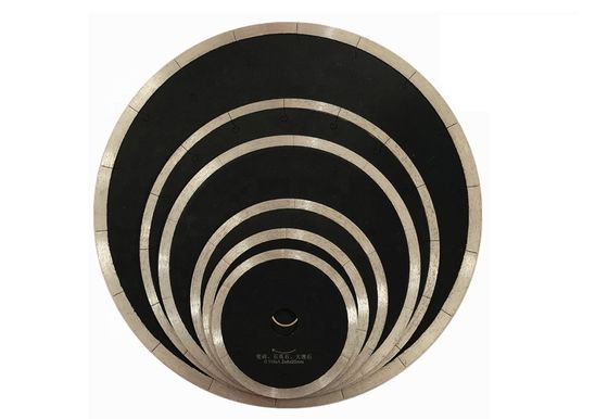 Cores personalizadas Lâmina de serra de gancho de peixe de 350 mm para corte de borda de azulejos de porcelana Cerâmica