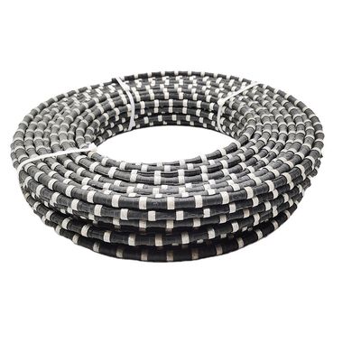 D8.5-11.5 mm Corda de serra de arame de diamante para betão, granito, mármore, arenito, pedras/M 40