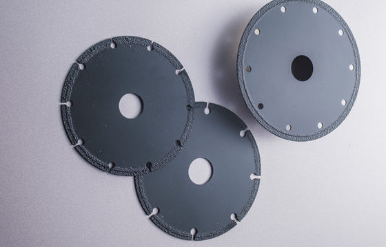 230 mm de corte e polir de mármore de vácuo Brazed Saw Blade com acabamento revestido de Ti