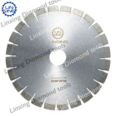 140 Dentes Disco de corte segmentado de diamante de grau industrial para betão prensado a frio