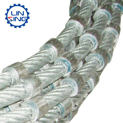 7.3 Serra de fio de diamante de 8,3 mm para quadratura e perfis de blocos de mármore de granito