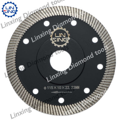 20mm/22.23mm Arbor Turbo Mesh Diamond Saw Blade para corte de azulejos cerâmicos pedra de mármore