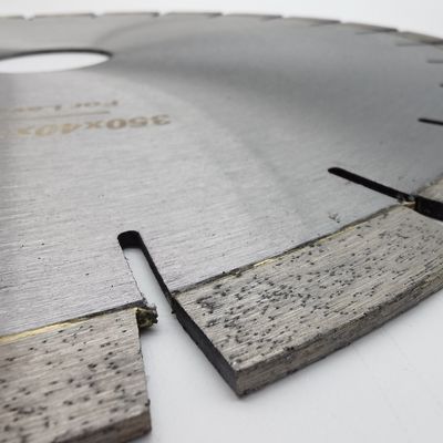 Disco de cortador de lâmina de serra de diamante de arenito de 350 mm para corte de pedra vulcânica de lava no México