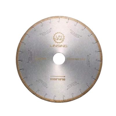 Disco de corte de gancho de peixe de mármore de 14 'Diamante Pulverizador de Metal Saw Blade para corte de cerâmica