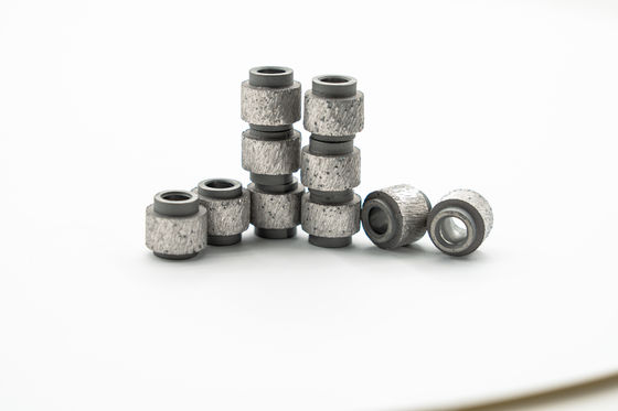 Serra de fio de diamante fixa para corte de pedreira de mármore 11,5 mm vantagem de contas sinterizadas
