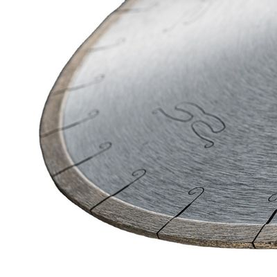 Disco de corte de gancho de peixe de mármore de 14 'Diamante Pulverizador de Metal Saw Blade para corte de cerâmica
