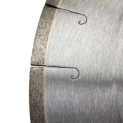 Disco de corte de gancho de peixe de mármore de 14 'Diamante Pulverizador de Metal Saw Blade para corte de cerâmica