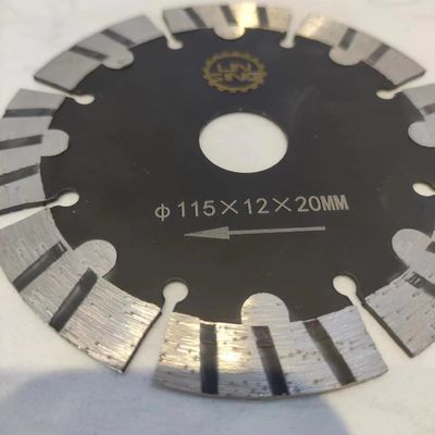 Finalização de nitidez 115mm Lâmina de disco de diamante para bordas de asfalto de tijolos de granito de mármore