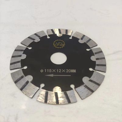 Finalização de nitidez 115mm Lâmina de disco de diamante para bordas de asfalto de tijolos de granito de mármore