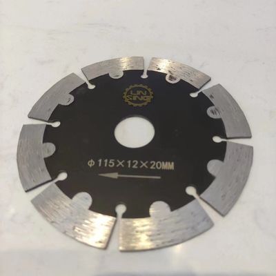 Finalização de nitidez 115mm Lâmina de disco de diamante para bordas de asfalto de tijolos de granito de mármore