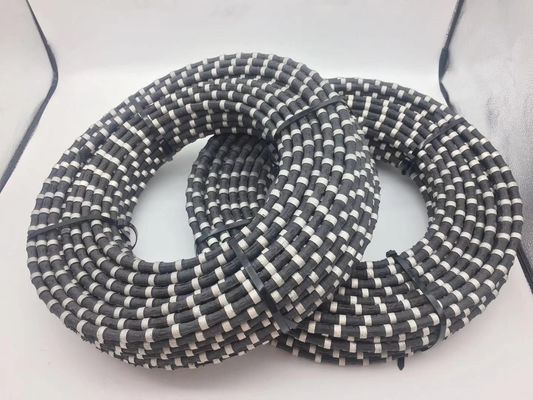 25-35m/S Velocidade da linha D11.5MM Serra de fio de diamante para eficiência de corte de concreto reforçado