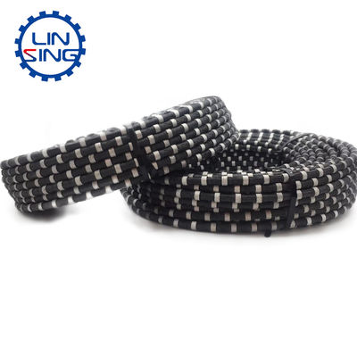 25-35m/S Velocidade da linha D11.5MM Serra de fio de diamante para eficiência de corte de concreto reforçado