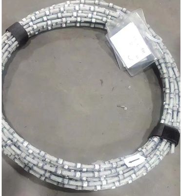8.3mm Diamond Profiling Wire Rope para o corte quadrado de granito e mármore