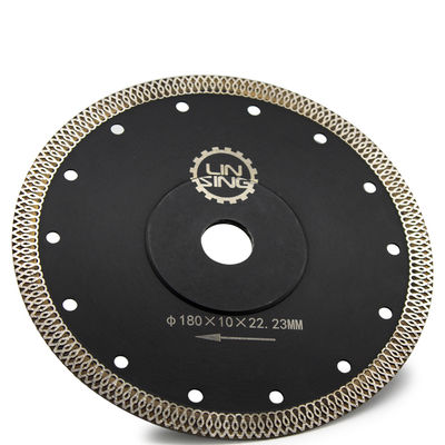 Lâmina de serra turbo de diamante super fina de 105 mm para corte de cerâmica e azulejos de porcelana