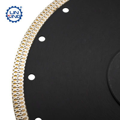 Dentes de disco de corte revestido com diamantes de cor personalizada 140 para corte e moagem de pedra